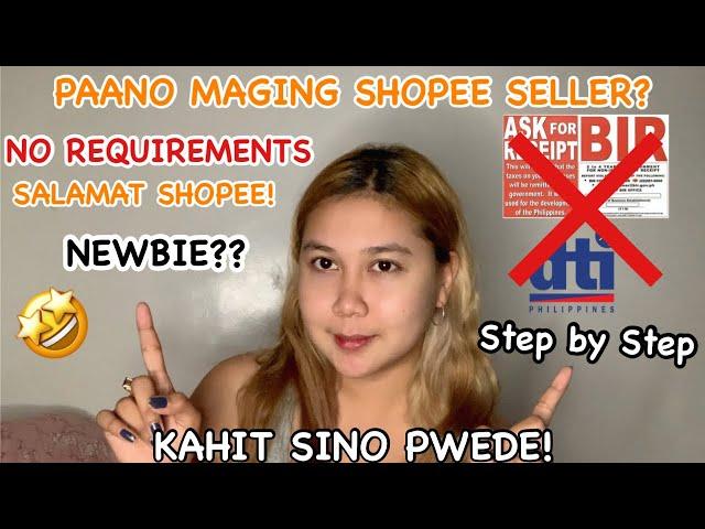 HOW TO BE A SHOPEE SELLER?, SHOPEE UPDATES 2021! (STEP BY STEP GUIDE) | Thatsmarya