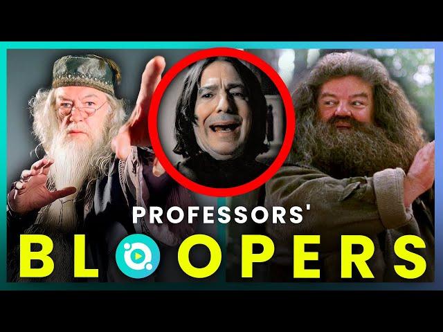 Harry Potter: Funniest Bloopers of the Hogwarts Professors! | OSSA Movies