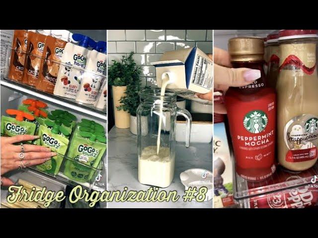 Fridge Restock & Organization Satisfying ASMR #8