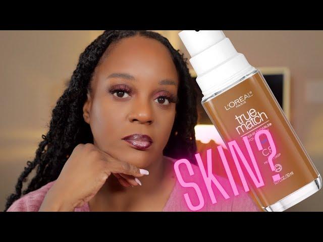 LOREAL TRUE MATCH FOUNDATION N8- DRUGSTORE SKIN LIKE FOUNDATION