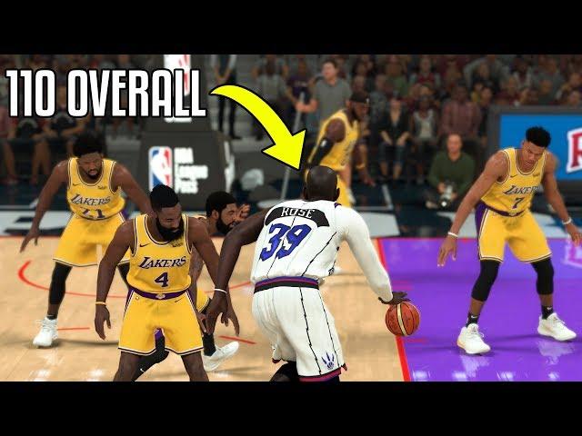 Giant 110 Overall Player vs The 10 Best Players In NBA 2K20!