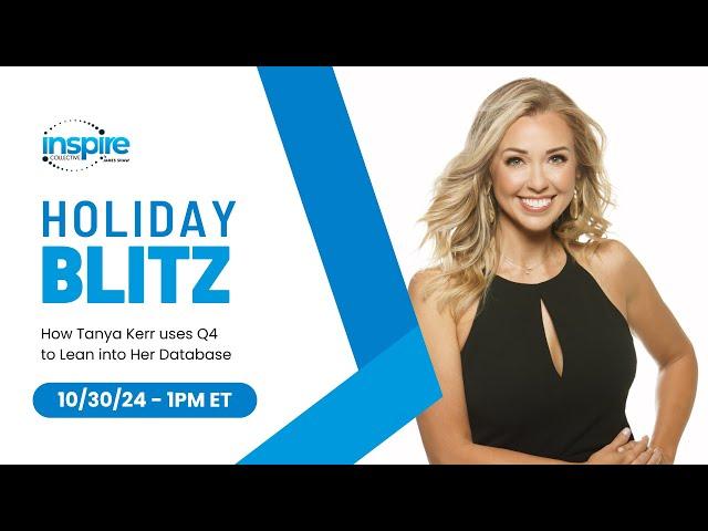 Holiday Blitz: How Tanya Kerr uses Q4 to Lean into Her Database