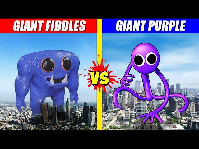 Giant Captain Fiddles vs Giant Purple | SPORE