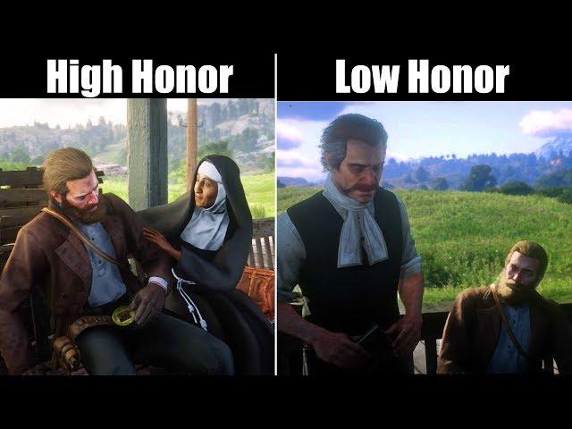 Arthur Telling Sister vs Telling Reverend He is Sick at the Train Station - Red Dead Redemption 2