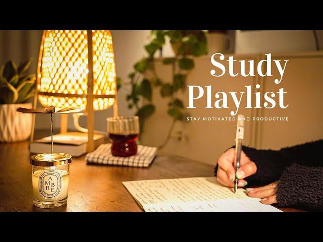3-HOUR STUDY MUSIC PLAYLIST Relaxing Lofi Stay Motivate & Study With Me DEEP FOCUS POMODORO TIMER