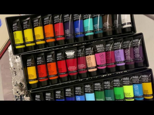 Liquitex Basics Acrylic paints