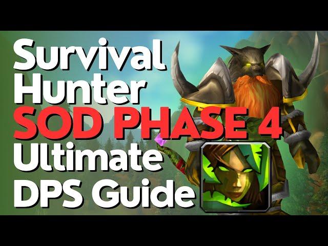 SoD Phase 4 Survival Hunter DPS Guide | Season of Discovery