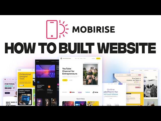 How to Build a Website With Mobirise 2025 (Step by Step) | Mobirise Website Tutorial