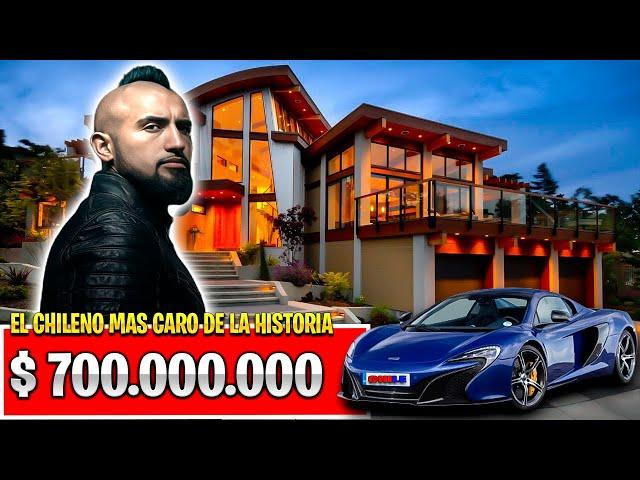 La LUJOSA VIDA de ARTURO "El king" VIDAL