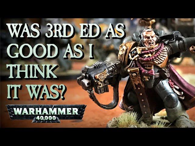 40k Oldhammer Batrep - 3rd Edition - Space Marines vs. Orks