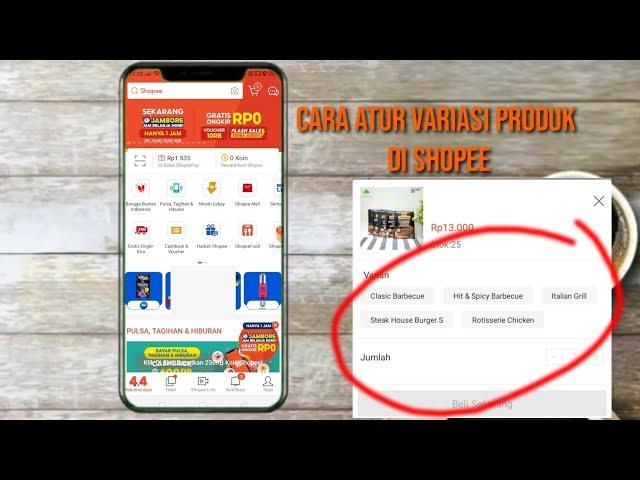 Cara Membuat Variasi Produk Di Shopee | Tutorial Shopee