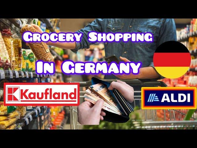  Grocery shopping in Germany at Kaufland Aldi with prices 2024€ |Weekly Food Budgets for a family