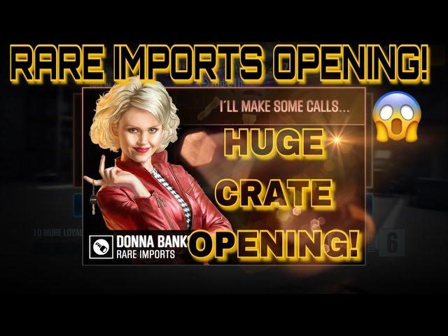 LARGEST RARE IMPORTS CRATE OPENING YET! | CSR Racing 2