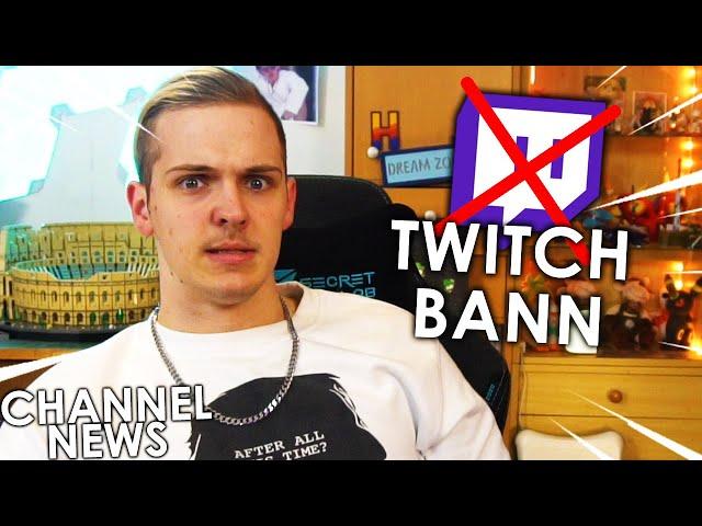 Ich wurde auf Twitch gebannt. - Channel News