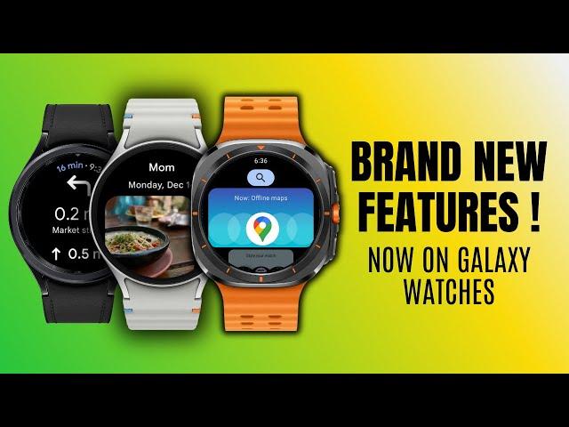 Brand New Feature Now Added On Samsung Galaxy Watch 7 / 6 / 5 / 4 and Galaxy Watch FE