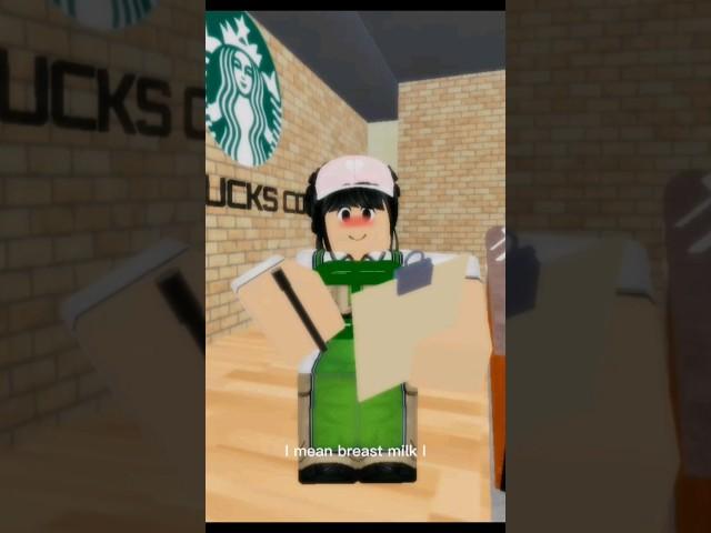 Can i take your order Starbucks| roblox animation | R63 #roblox #robloxanimation#r63#robloxshorts