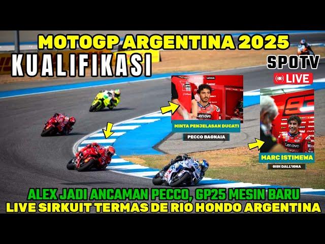 BRUTALBERITA MOTOGP HARI INI,SABTU 8 MARET 2025, KUALIFIKASI MOTOGP ARGENTINA 2025 MARC MARQUEZ