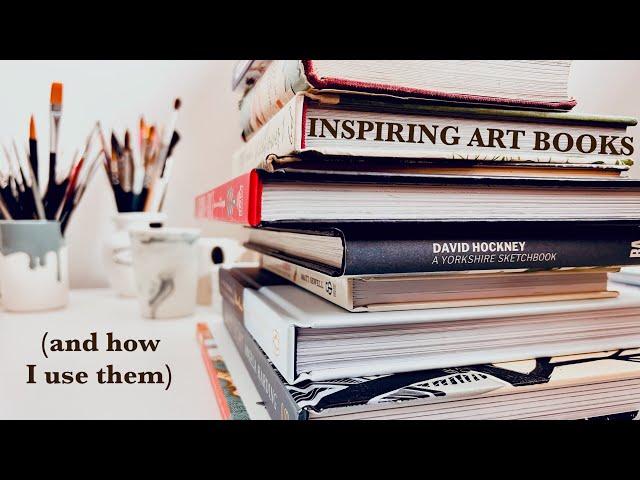 10 Inspiring Art Books (and how I use them)