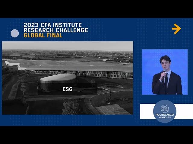 2023 CFA Institute Research Challenge Global Finals