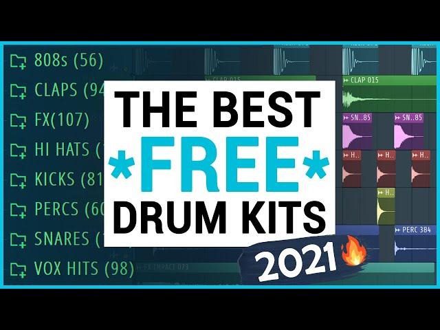 The Best FREE Drum Kits Every Producer NEEDS in 2021! (For Any Genre)