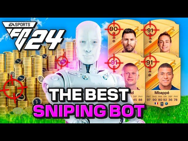 INSANE sniping bot will GUARUNTEE you UNLIMITED COINS!! (EAFC 24 sniping bot) *QUICKEST profit*