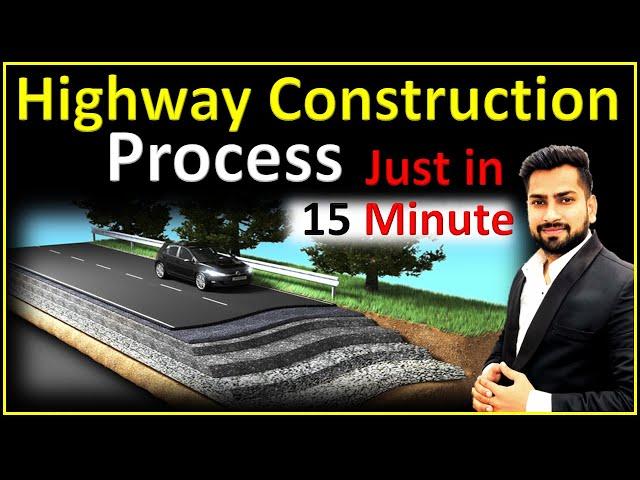 Basic Information about Highway Construction | Components Of Road Structure | Road Construction