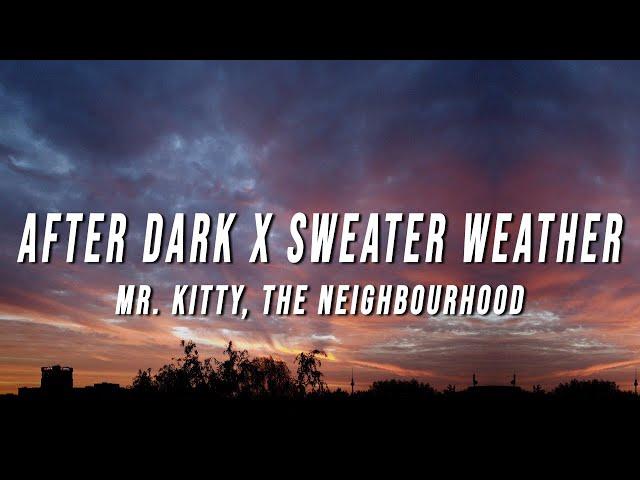 Mr. Kitty, The Neighbourhood - After Dark X Sweater Weather (TikTok Mashup) [Lyrics]