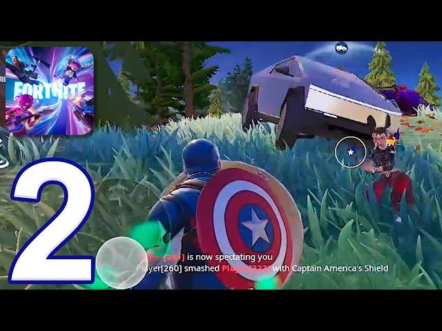 Fortnite Chapter 5 Mobile - Gameplay Walkthrough Part 2 - High Settings & Fixed HUD (iOS, Android)