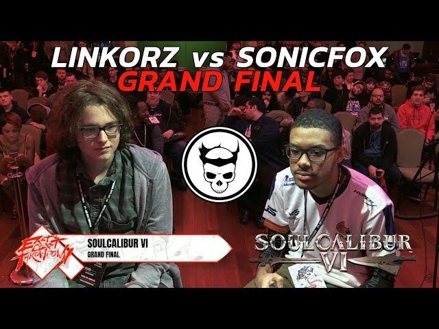 Soulcalibur VI Grand Final ▷ SonicFox vs Linkorz ▷ ECT 2018