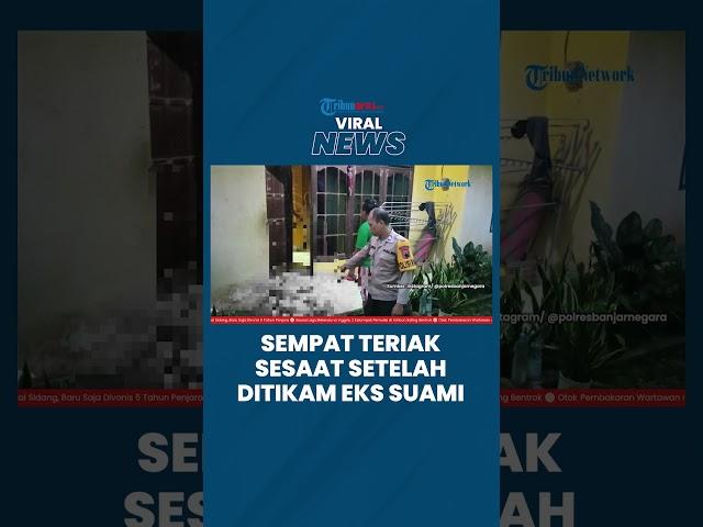 Pembunuhan Pengusaha Gorden oleh Eks Suami, Korban Sempat Teriak Minta Tolong saat Ditikam