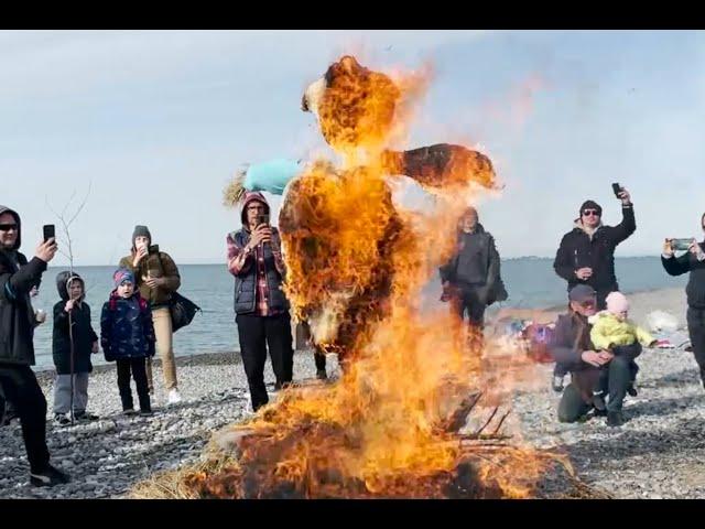 Масленица в Батуми. Сжигаем Масленицу и провожаем зиму из Батуми веселой компанией экспатов