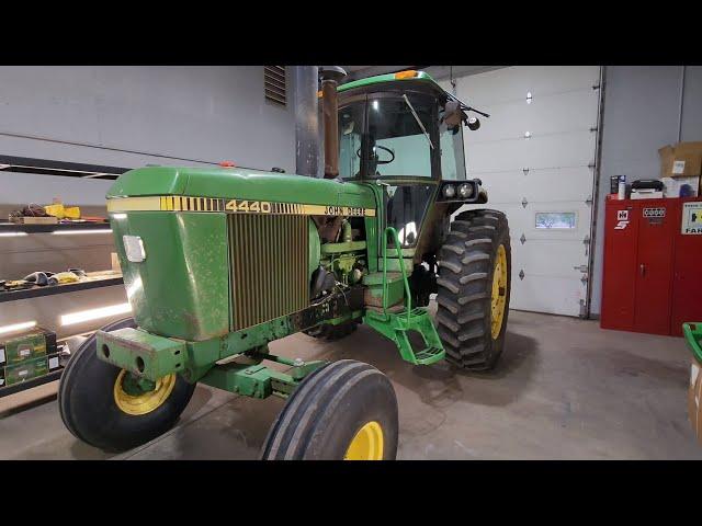 john deere 4440 restoration part1