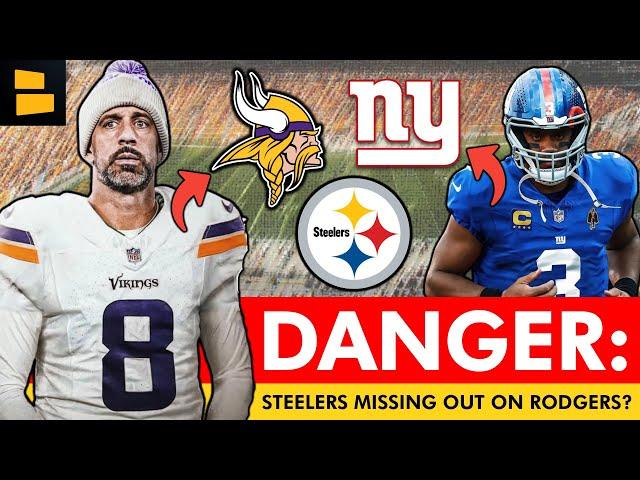 MAJOR Steelers QB Update: Pittsburgh IN DANGER Of Missing Out On Aaron Rodgers & Russell Wilson