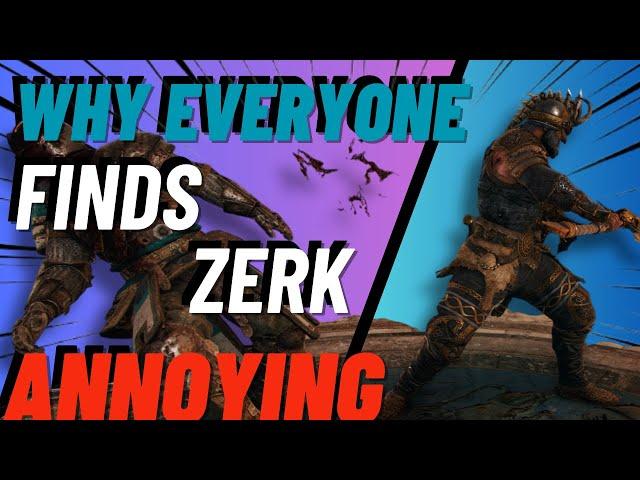 Why The For Honor Community HATES BERZERKER