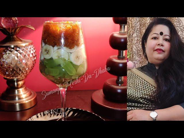 Tricolor Recipe|| Republic Day Special Healthy Dessert|| Tricolor Fruits & Boondi Dessert 