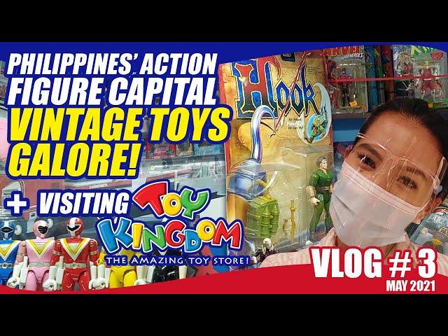 Vlog # 3: Let's look for VINTAGE toys in The Philippines' Action Figure Capital + Toy Kingdom visit!