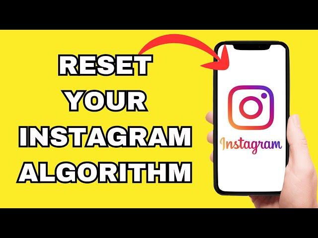 How To Reset Your Instagram Algorithm (FULL STEP BY STEP GUIDE )