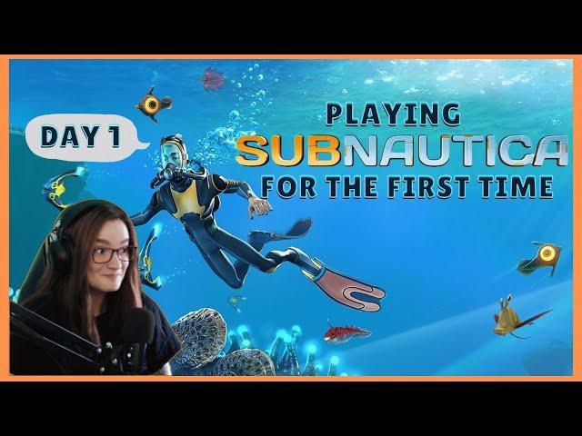 Noob plays Subnautica for the first time | Day 1 Full VOD