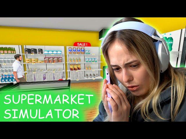 ЕСЛИ БЫ Я БЫЛА ПРОДАВЦОМ / supermarket simulator || NIKOL KOULEN