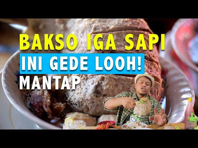 Bakso Iga Yang Sempat Viral, Ini Besar Loh Cobain Yuk!