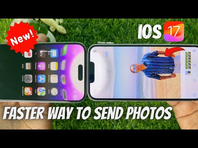 How to Send Photos With AirDrop Proximity Sharing (iOS 17)