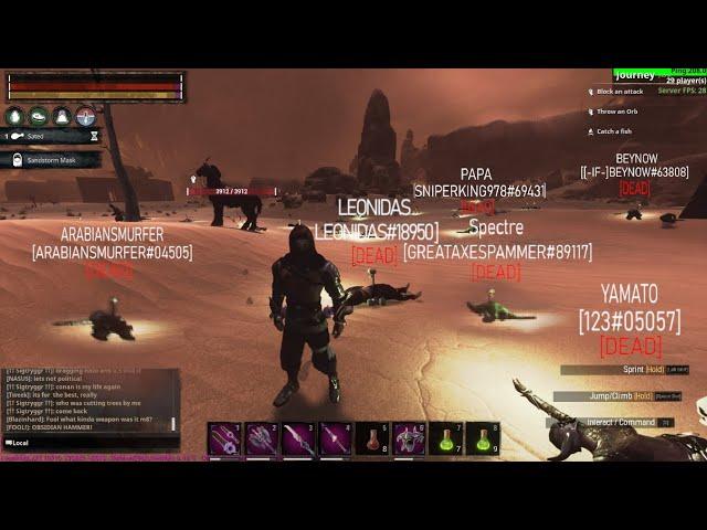 POV CONAN EXILES BEST PVP PLAYER