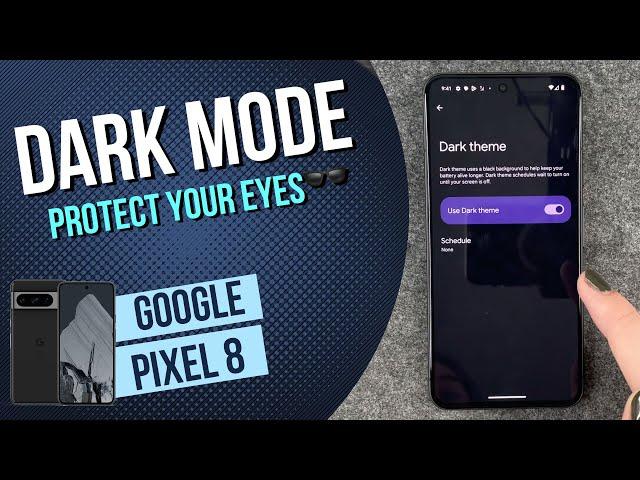 Google Pixel 8 - How to enable Dark Mode •  • ️ •  • Tutorial