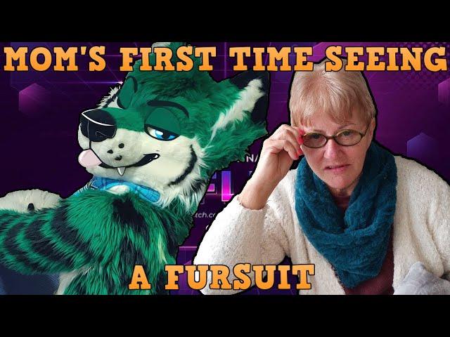 Mom Sees Fursuit for the First Time on Twitch