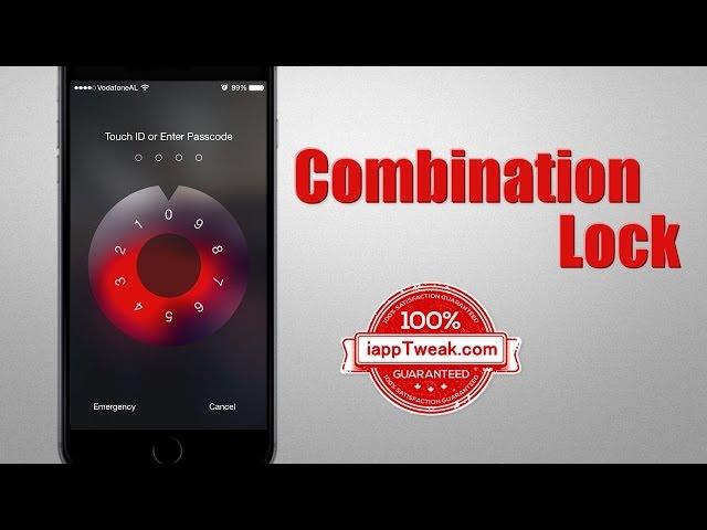 Combination Lock : Old School Combination Lock To Your iOS Lockscreen