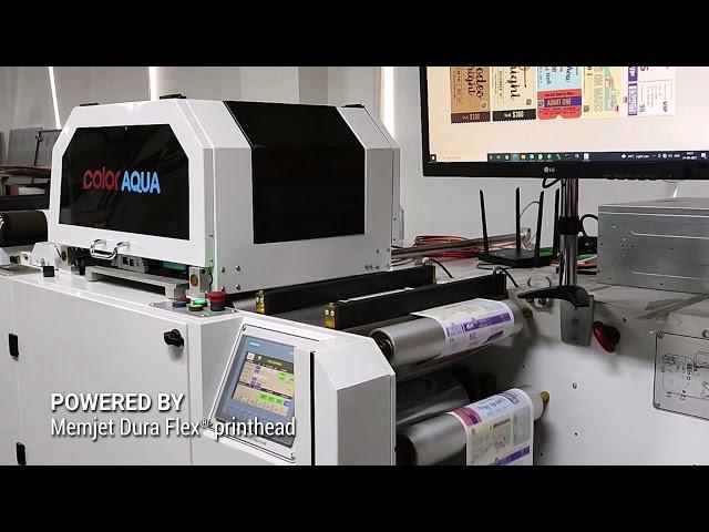 ColorAQUA: Entry-level Full-Color Digital Label Press