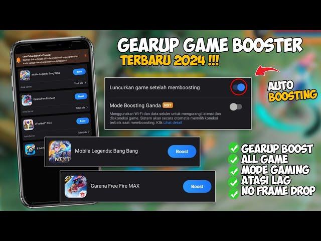 Gearup Game Booster Terbaru 2024 Mengatasi Lag Pada Semua Game