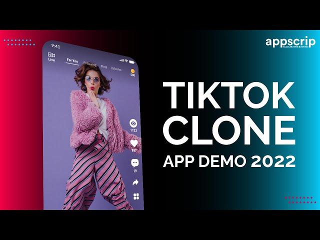 Best Tiktok Clone | Tiktok Clone App Development | App Demo 2022 | Dub.ly