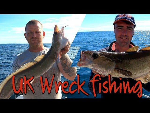 WRECK Fishing UK  Pollock and Ling UK Sea fishing West Wales