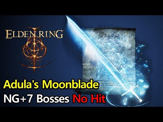 Elden Ring - Adula's Moonblade vs NG+7 bosses fights #eldenring #gaming